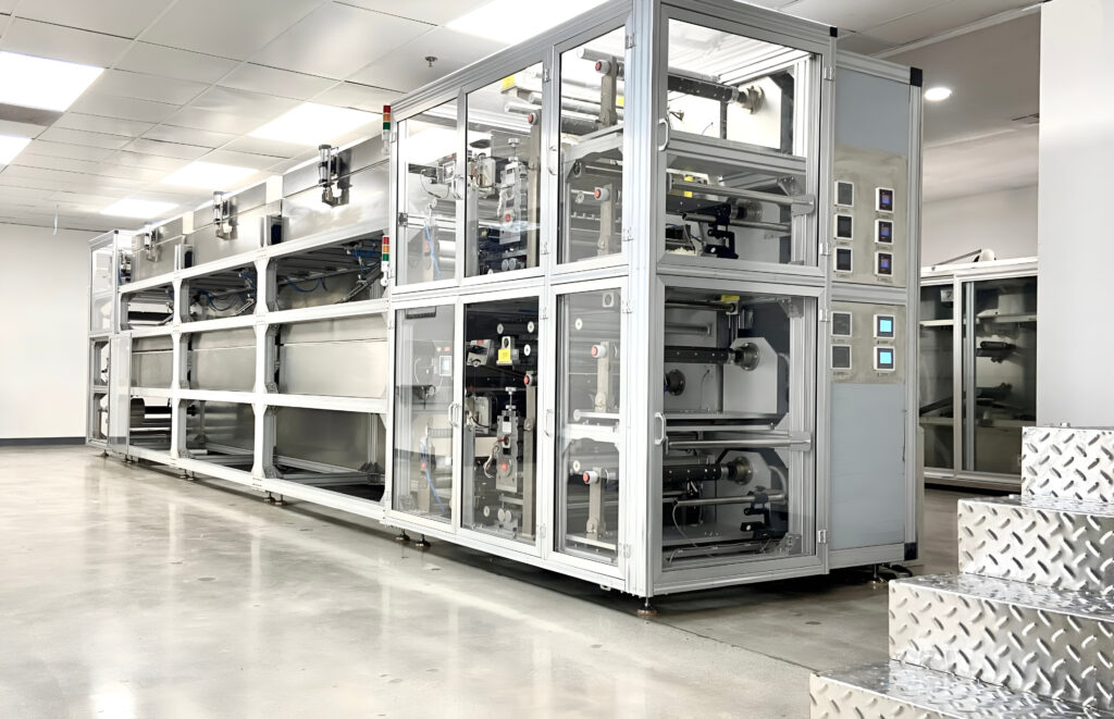 Atrium Scientific sublingual ODF strip manufacturing machine — taste-masked oral dissolving film production