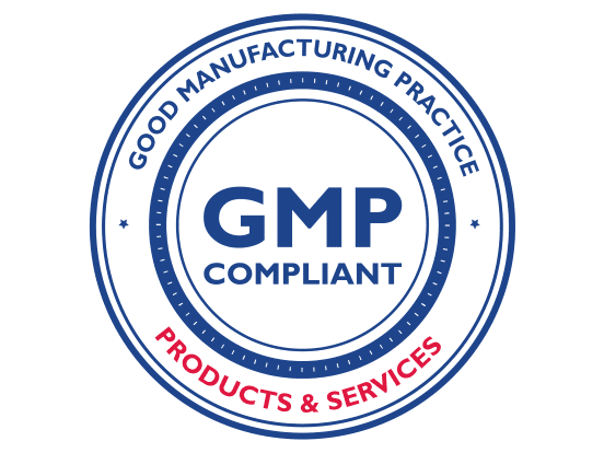 cGMP-compliant contract manufacturer logo — Atrium Scientific Group, Garden Grove, California